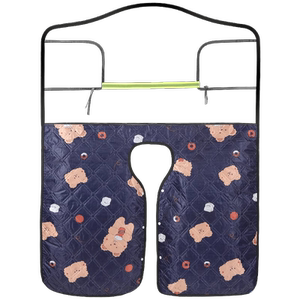 电动车前挡风板秋冬款电瓶车摩托车挡风罩加厚四季春秋高清防风罩