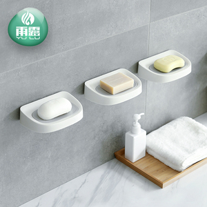 肥皂盒双层沥水浴室置物架