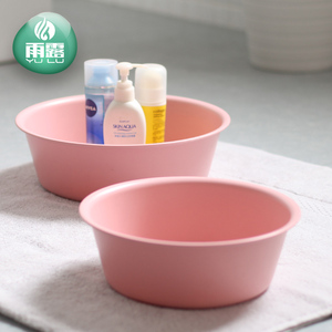雨露加厚塑料洗脸盆家用