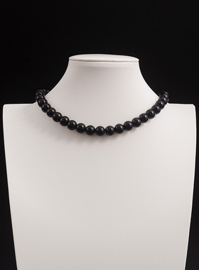 时尚10mm仿珍珠锁骨项链