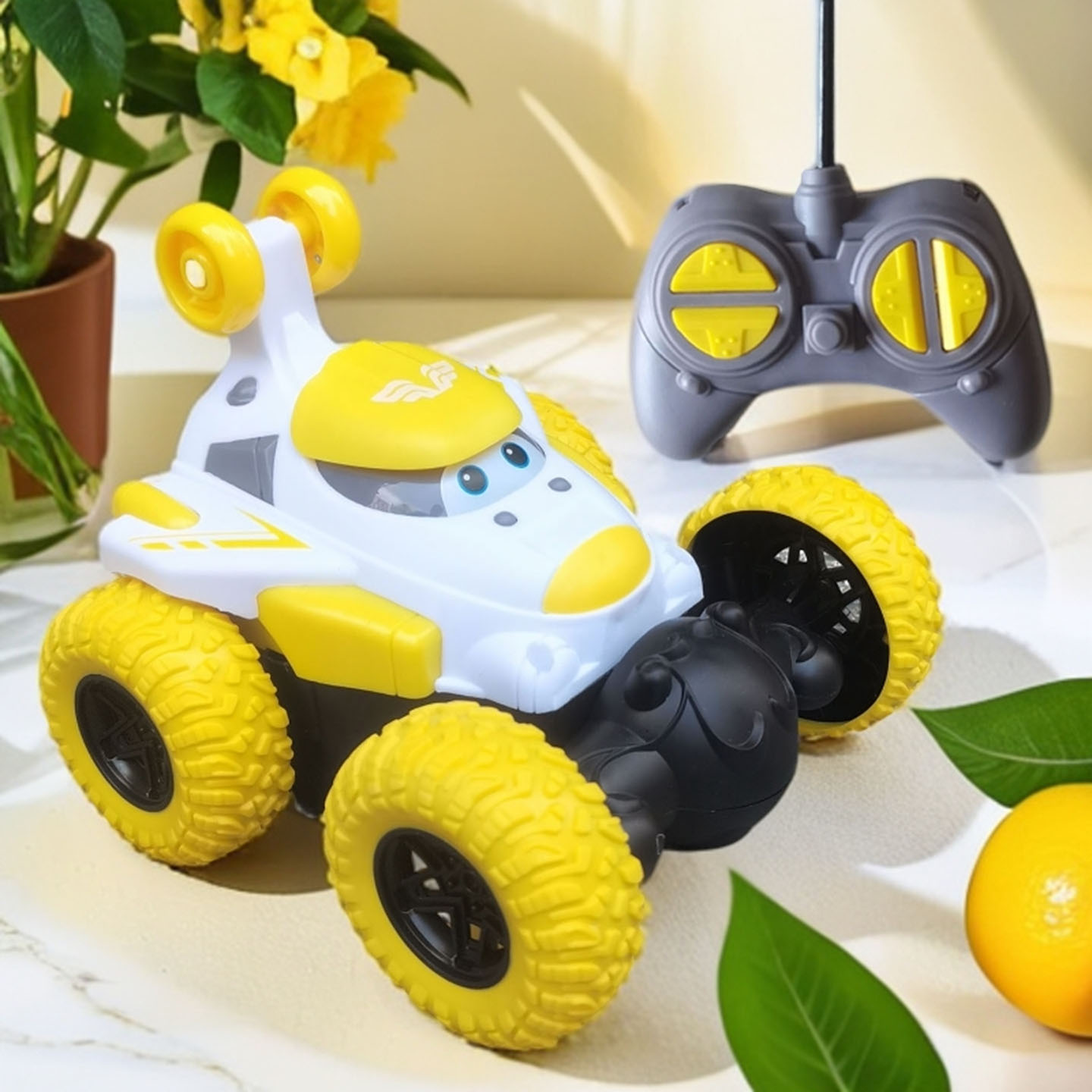 9089儿童遥控车360度翻滚翻斗车