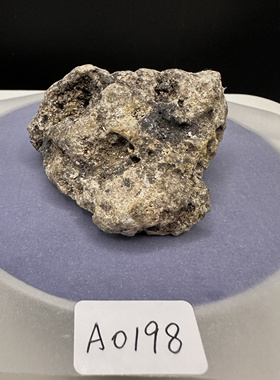 天然黑灰色龙涎香块原料调香水线香香薰原料一图一物A0198-19.16g