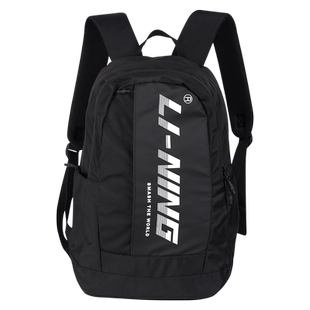 正品李宁双肩背包书包logo男高中学生篮球生大容量女运动旅行国潮