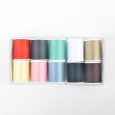 Принадлежности для шитья juki重机缝纫线 家用缝纫线涤纶线 高品质10色缝纫线礼盒