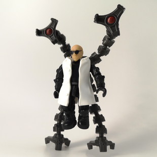 MOC Mega bloks美高漫威章鱼博士机械臂老款