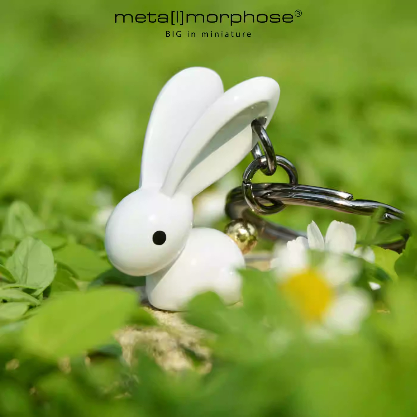 比利时大耳朵萌兔钥匙扣挂件可爱创意生日精致毕业礼物送女生闺蜜