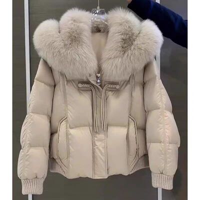 大毛领轻奢高端外穿时尚抗冻加厚