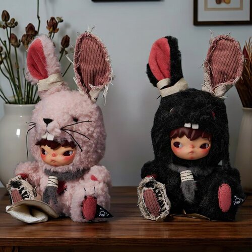 POPMART泡泡玛特HINO小野兔毛绒