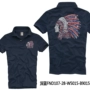 Mùa hè 2019 mới af nam áo thun ngắn tay ve áo POLO áo sơ mi Paul size lớn màu rắn Anh quần áo nam giản dị - Polo aso polo