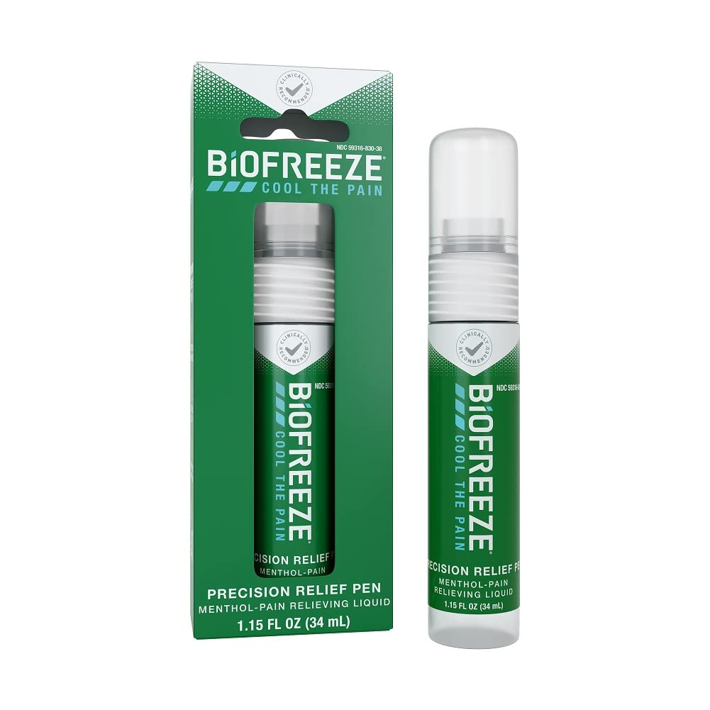 美国直邮Biofreeze Precision强有力的局部护理肌肉关节疼痛 34ML