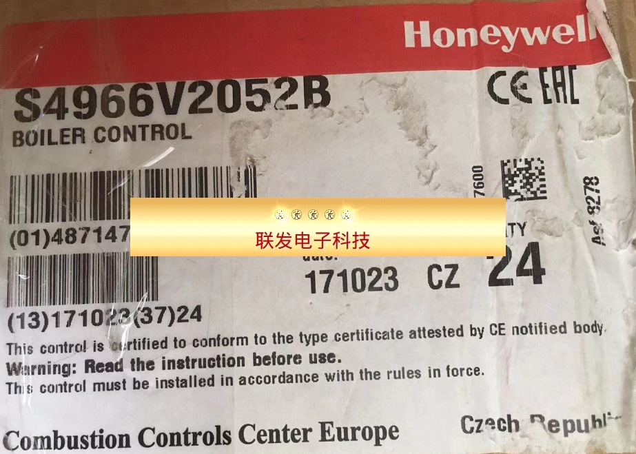 Honeywell霍尼韦尔 冷凝锅炉控制器 S4966V2052 现货拍前询价