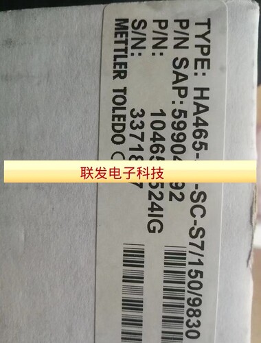 梅特勒 HA465-50-SC-S7/150/9830 59904092 104654524IG 3371887