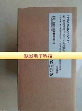 台湾 MOXA EDS-305-M-SC 工业以太网交换机 1光4电口拍前询价