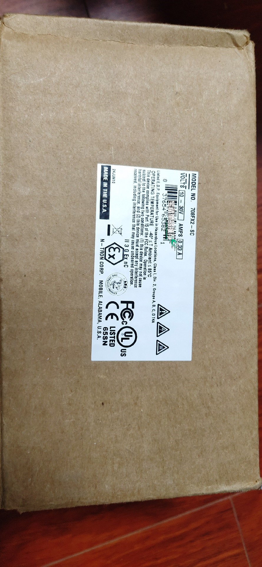 恩创708FX2-SC 交换机 全新原装 图片实拍拍前请询价