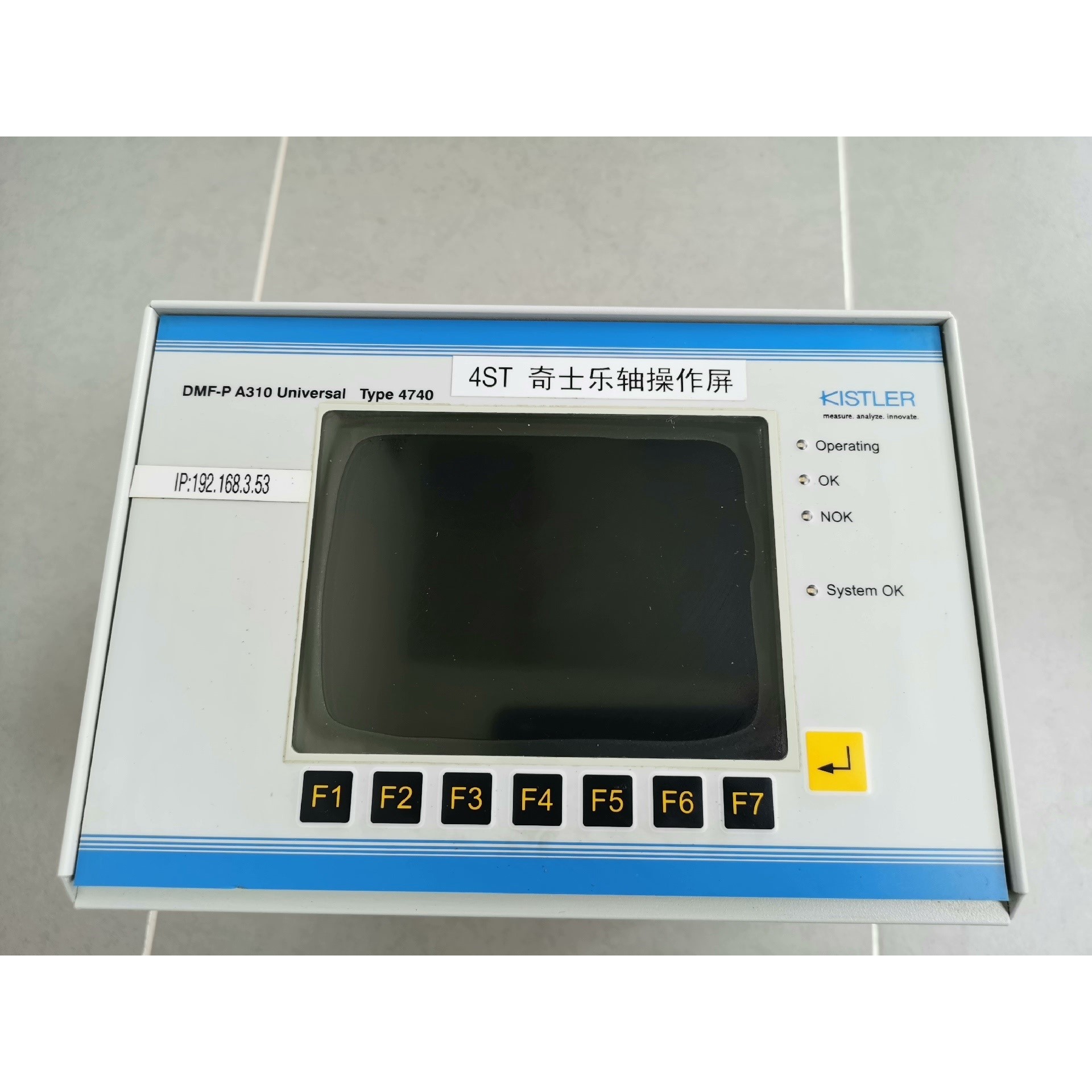 KISTLER/奇石乐控制器4740AWY2X0B4 DMF-P A310 Universal拍前请