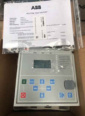 ABB综合继电保护器REB611E-1G  REF543全新 请询价