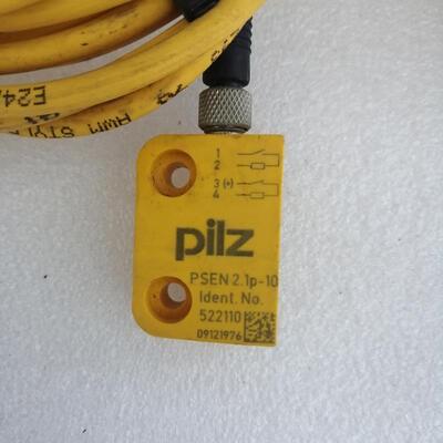 PILZ皮尔兹PSEN 2.1P-10 522110开关模块带线拆机件包好