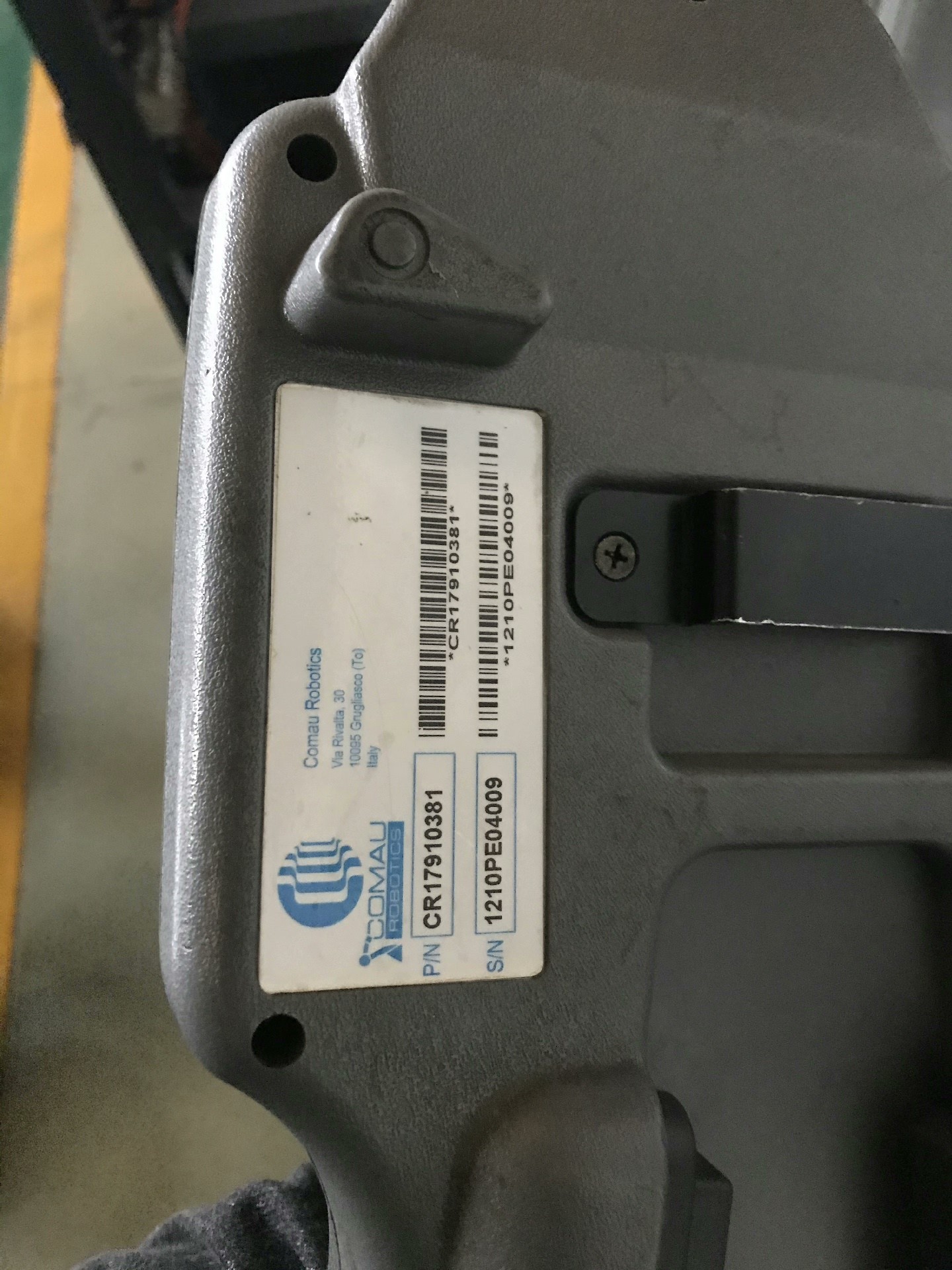 COMAU柯马示教器C5G-WiT CR17910381 C5G-SDM全新原装拍前请询价