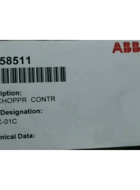 ABB  全新未拆封ACS800制动板ABRC-01C拍前请询价