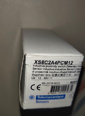 施耐德XS8C2A4PCM12 电感式接近开关 TELEME拍前请询价