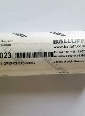 BALLUFF巴鲁夫超声波传感器BUS0023 BUSW18M1-GPX1-02/015-S92G全