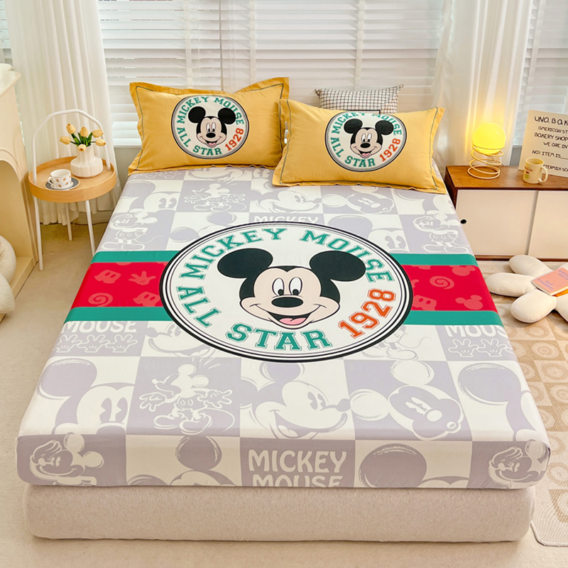 寐享纯棉迪士尼授权图案床笠