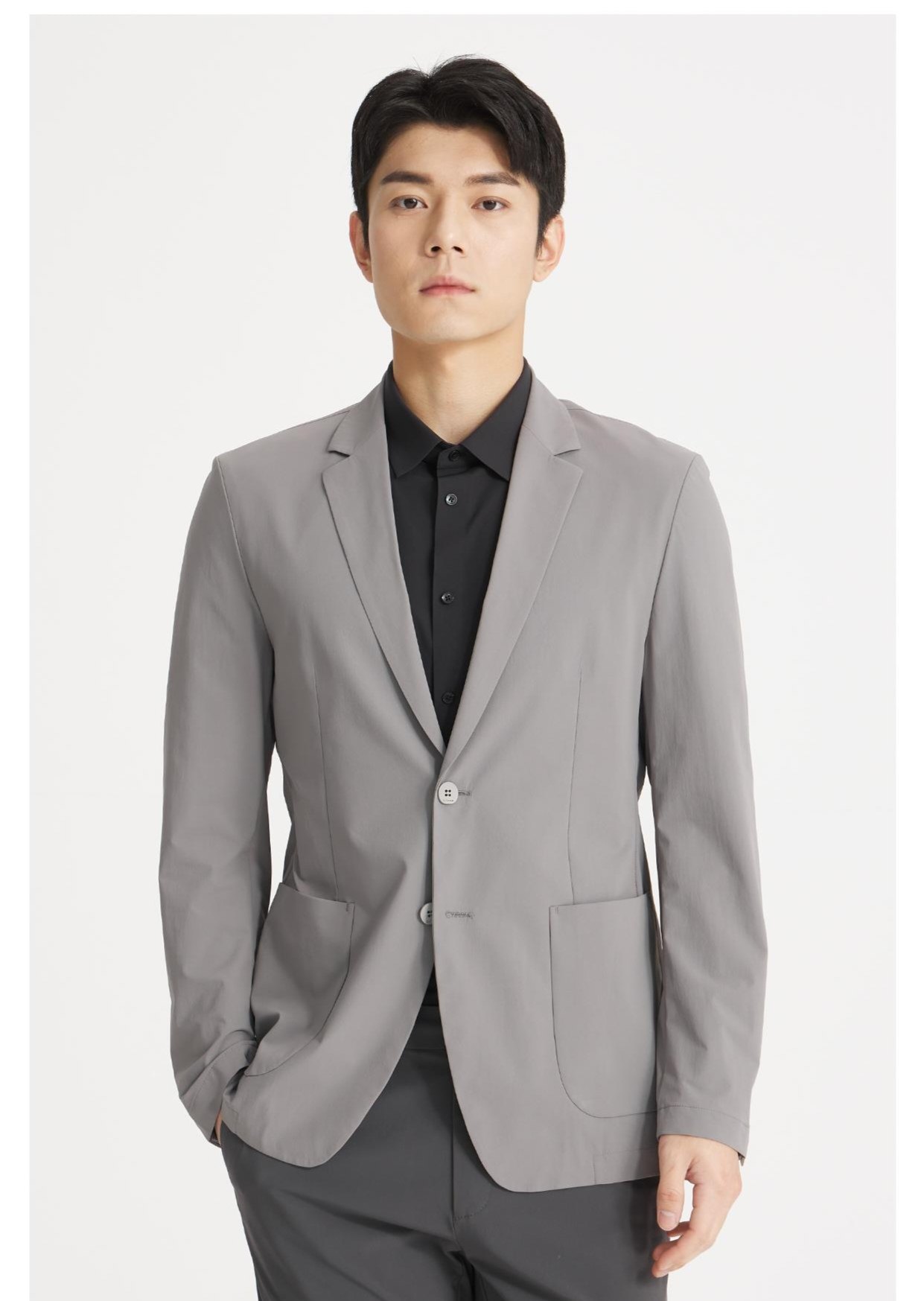 B4XKF021SA 022SA利家正品休闲男装25年春夏新款商务休闲西服外套