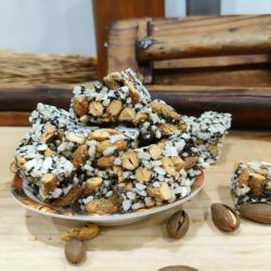 东阳香榧糖芝麻酥冻米糖非遗切糖浙江特产25年新货海盐香榧子糖