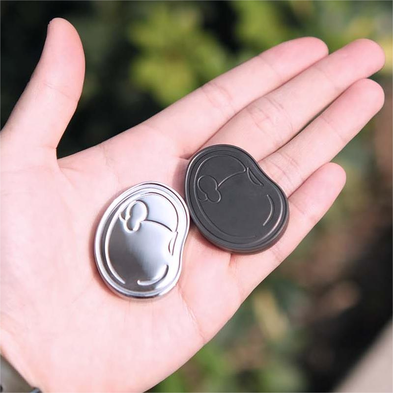 喵家mld仙豆推牌不锈钢转牌减压玩具edc陀螺随身携带无聊解压神器