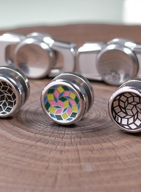 喵家MLD指尖陀螺通配件R188不锈钢魔方对锁手指陀螺盖帽直径24.5