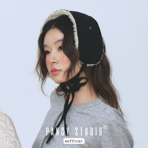 是洋娃娃吧！可爱绑带耳罩