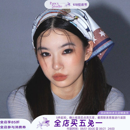 美式辣妹必拿下的头巾