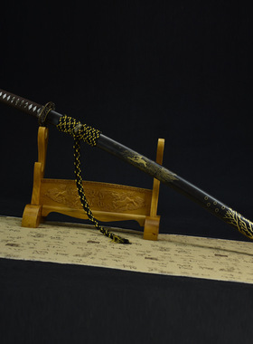 龙泉市刀剑T10烧刃日式刀具防身