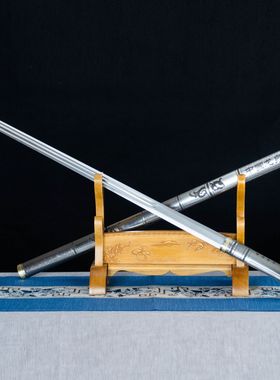 龙泉市刀剑高锰钢手工锻打唐剑