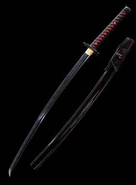 天锁斩月龙泉手工日本刀东洋居合