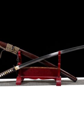 龙泉市刀剑手工锻打T10烧刃日式