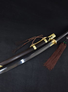 龙泉市刀剑手工锻打高锰钢双手刀