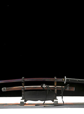 龙泉市刀剑高锰钢手工锻打一体刀