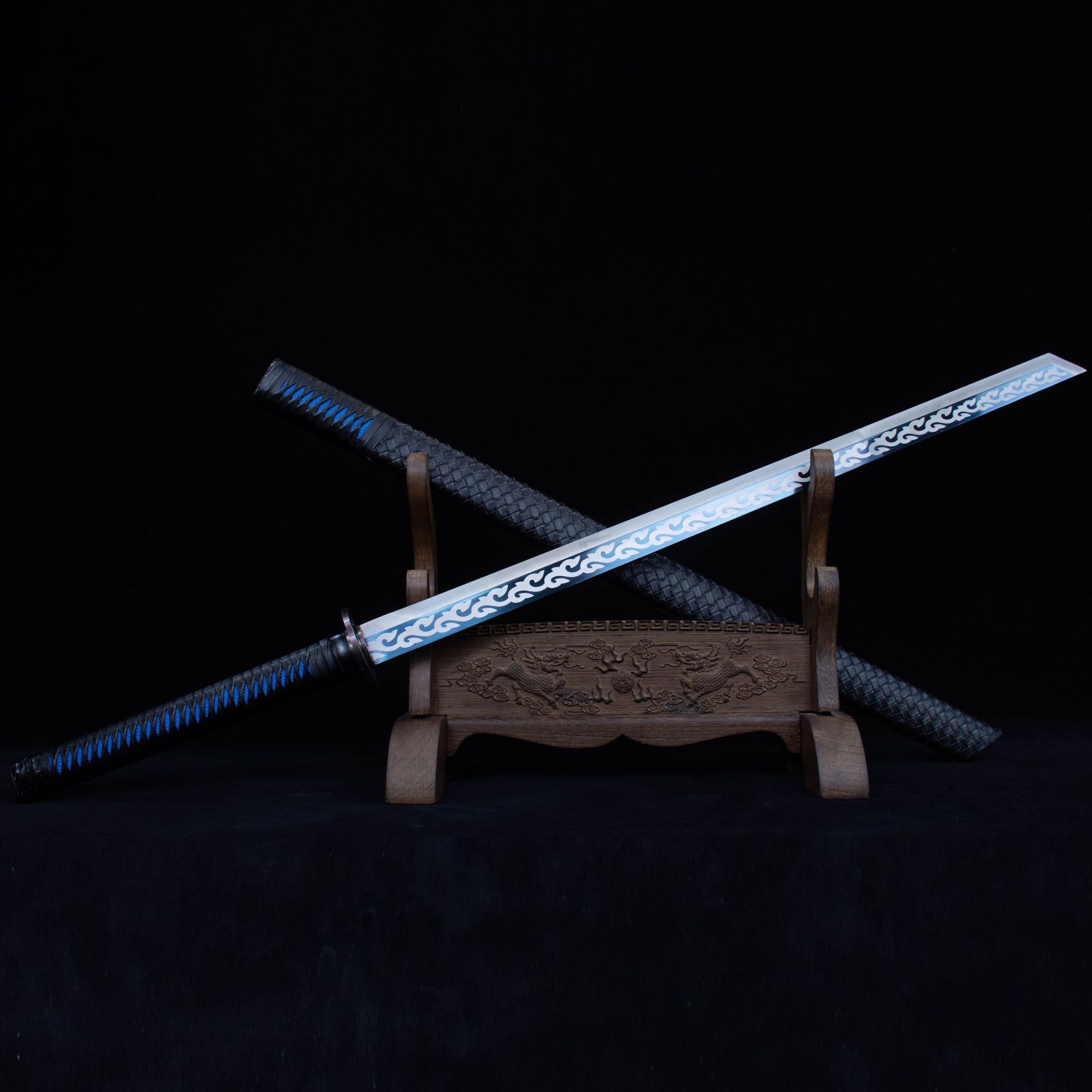 龙泉市刀剑高锰钢手工锻打唐横刀