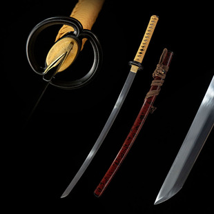 外贸浪客剑心刀金属高锰钢日本刀逆刃刀反刃长刀COS动漫刀未开刃