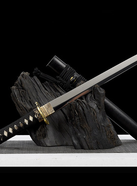 短刀直刀唐横刀短款刀剑一体锻打