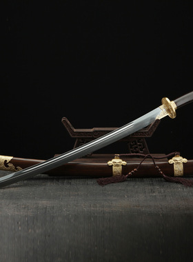 龙泉市刀剑花纹钢清腰刀锦衣卫