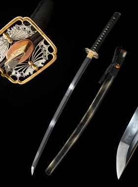 外贸高档手工东洋居合刀一体长刀