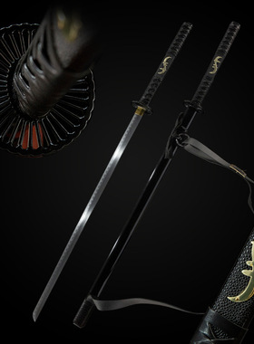外贸加长120cm日本直刀忍者长刀