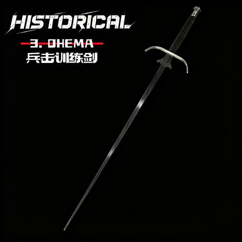 HEMAHistorical兵击训练侧剑中世纪历复刻双手剑武术收藏未开刃