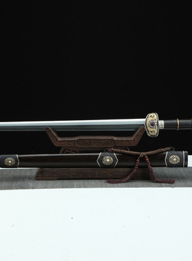 龙泉市刀剑三色铜一体八面汉剑