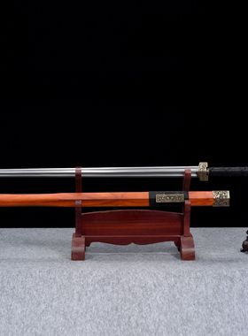 龙泉市刀剑花纹钢手工锻打铜装