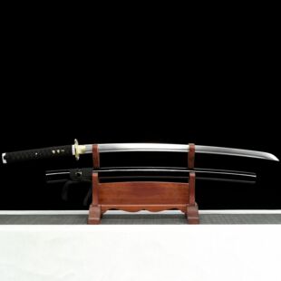 龙泉市刀剑1045中碳钢日式指挥刀防身冷兵器影视宝剑Katana未开刃