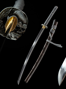 外贸手工锻打日本刀东洋居合长刀