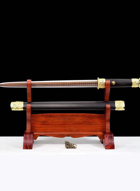 龙泉周匠刀剑宝剑环首唐剑短刀剑